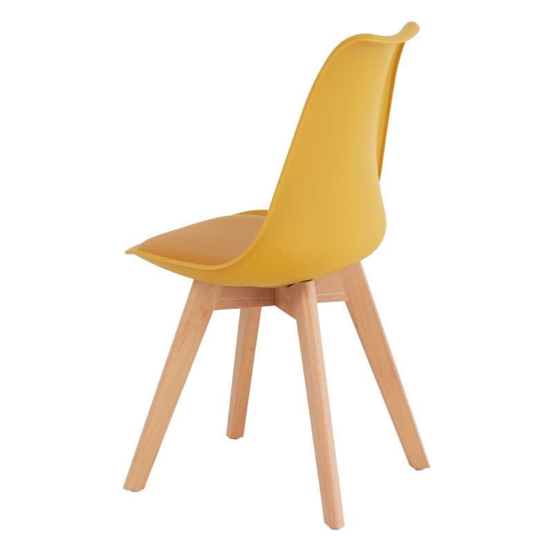Side chair Set Salas, Mustard