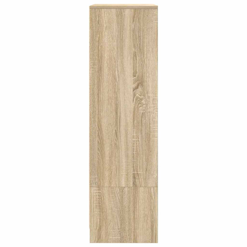 Cabinet With Drawer 55.5X34x119.5 Cm Engineered Wood, Sonoma Oak