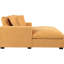 Siège confortable surdimensionné de 53,5 po x 70,9 po - Structure, pieds en bois massif, tissu doux, design classique, chaise relax 53,5 po x 70,9 po, élégance et style relaxant-118576141