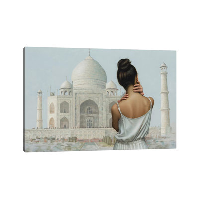 «India» par Omar Ortiz, impression sur toile tendue