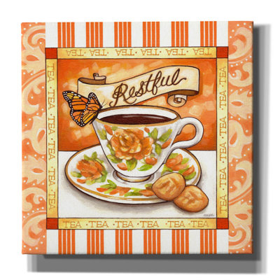 «Tea Restful Orange Teacup» par Cathy Horvath