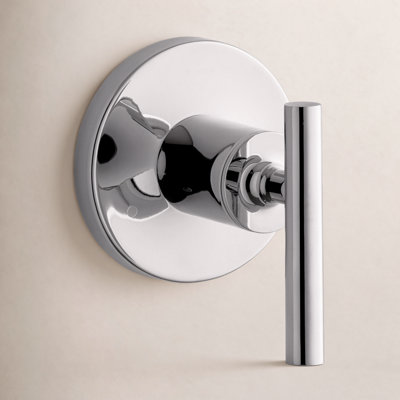 Purist Transfer Valve Trim with Lever Handle