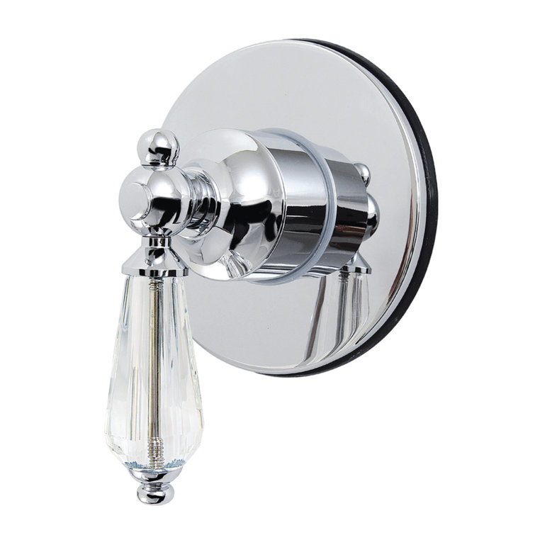 Kingston Brass KS4030WLL Willshire Single-Handle Six-Way Diverter Valve With Trim Kit, Matte Black