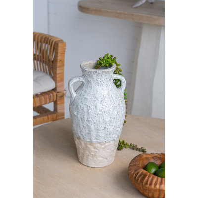 Two Handled Flower Vase