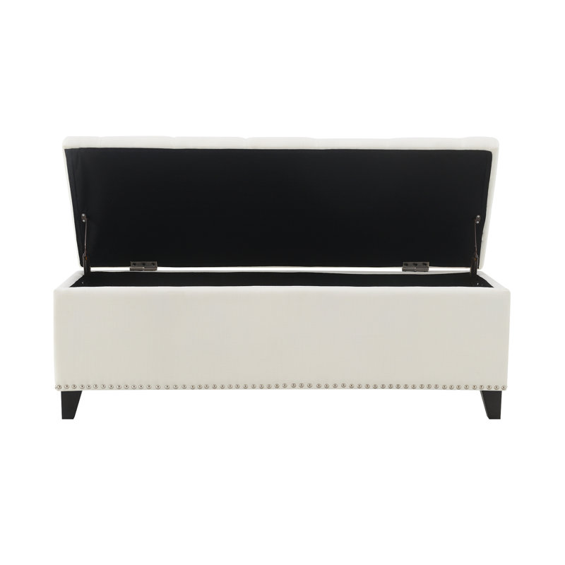 Repose-pieds avec rangement de 47,5 po (y compris le repose-pieds), Beige