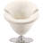 Tulip Modern Velvet Upholstered Metal Swivel Barrel Chair in White-90543131