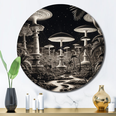 Metal Wall Clock