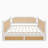 Traditional Style Rattan Daybed with 2 Drawers-376731190-376731191
