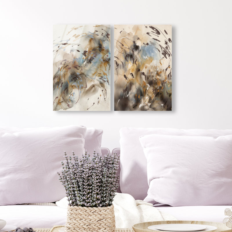 Mindfulness Set Set by Oliver Gal, 108"H x 72"W, High-Gloss Acrylic Print