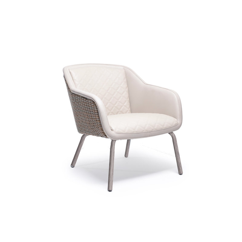 Premium All-Weather Wicker Outdoor Lounge Chair