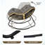 Chaise berçante d'extérieur polyvalente pour la détente et la décoration
