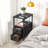 Artimon 24'' Tall 2 - Drawer End Table Set with Storage and Charging Station-341874318