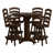 Brazilian Walnut Wood Grain