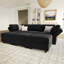 Canapé-lit modulaire en velours Teangela-2143397482