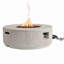 50000 BTU Round Fire Pit Table with Steel Burner-1548872166