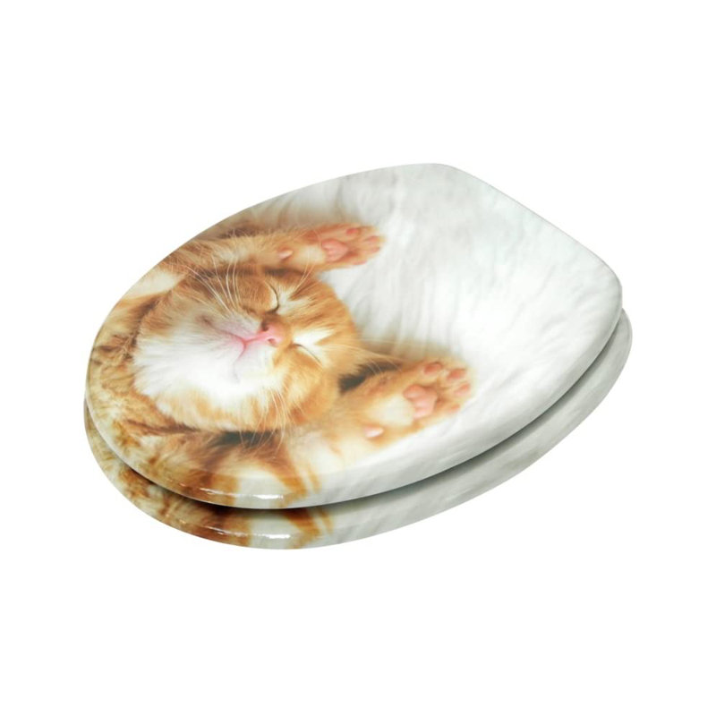 Round Toilet Seat and Lid