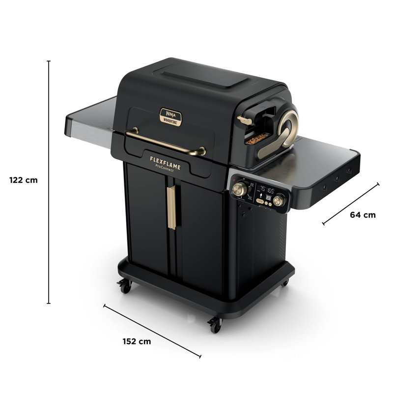Ninja FlexFlame Outdoor Cooking System & Pro Connect App PG305UK