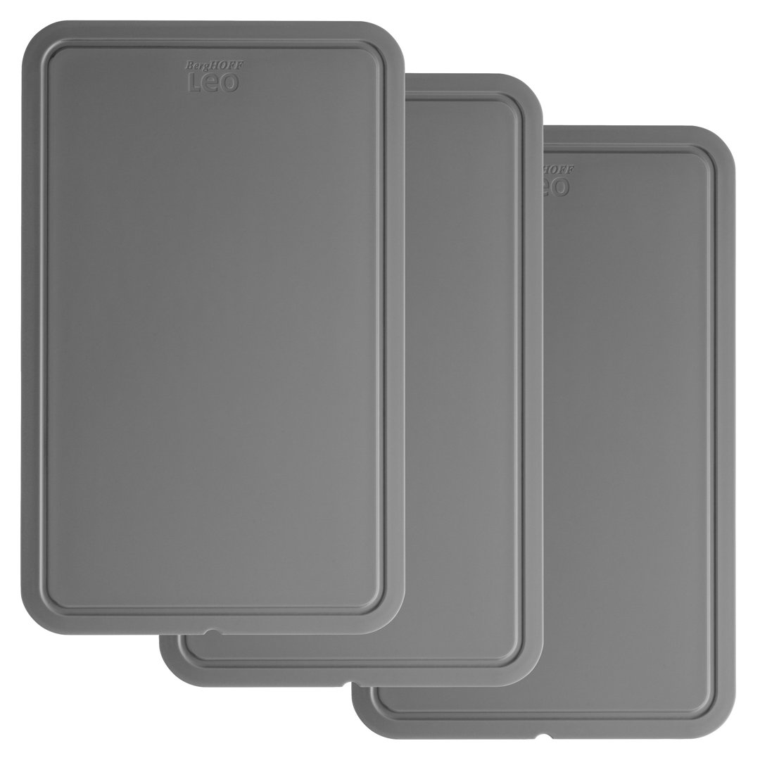 BergHOFF Leo 3Pc Leo Legacy 12.5" Polypropylene Cutting Board Set (Set of 3) BergHOFF 