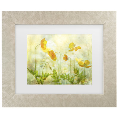 Bolog Hilda Van Der Lime A Orange Matted Framed Art