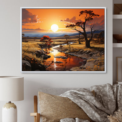 «Australie Outback Wonder I», reproduction d'art sur toile