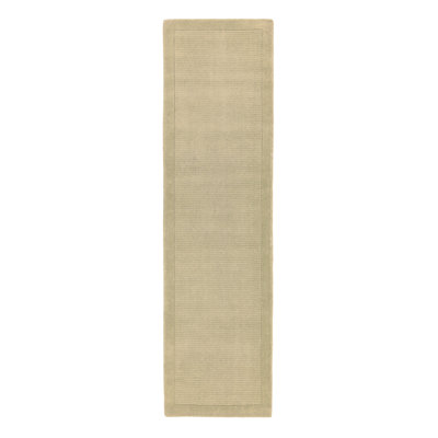 Durbin Solid Colour Wool Hand Woven Area Rug