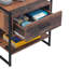 Brannan 44cm W Particle Board / Chipboard Bedside Table