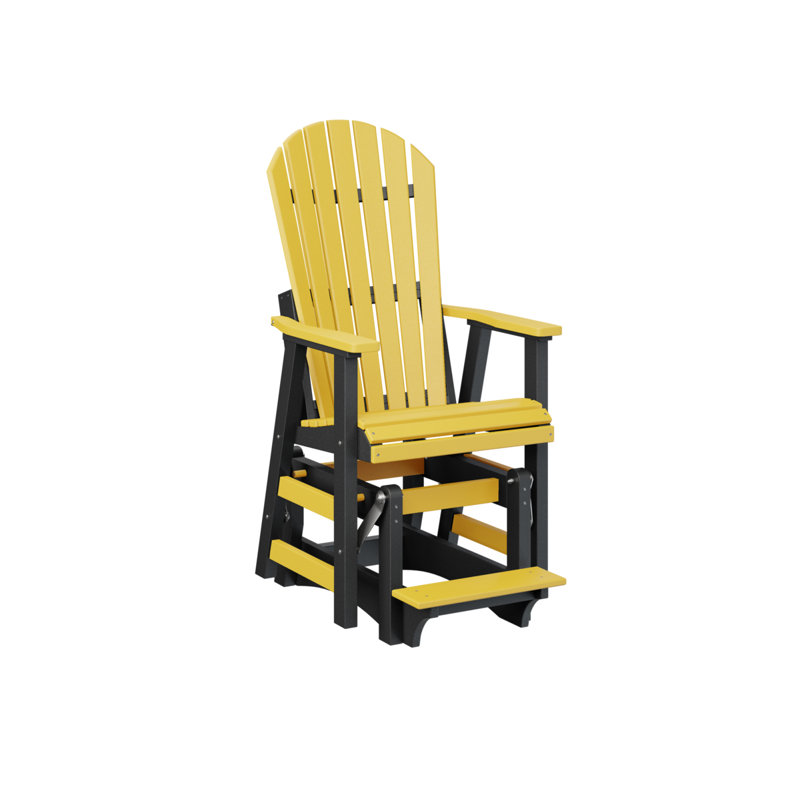 Fauteuil coulissant simple berlinois berlinois, Sunburst Yellow Top/Black Base