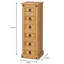 Solid Wood 35 cm W Chest of 6 Drawers