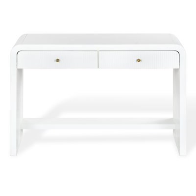 Liabella 2 Drawer Curved Desk