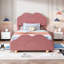 Jahdari Upholstered Platform Bed with Cloud Shaped bed board-540416520-540416535