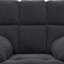 Fauteuil inclinable manuel moderne avec tissu d'ameublement Nubby pour un confort ultime et un décor de salon élégant-53906880