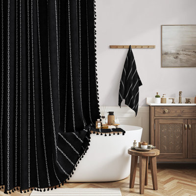 Ensemble de rideau de douche Boho Farmhouse