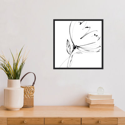 Reproduction d’art sur toile, "Whisper 1" par Lesia Binkin-Floater frame