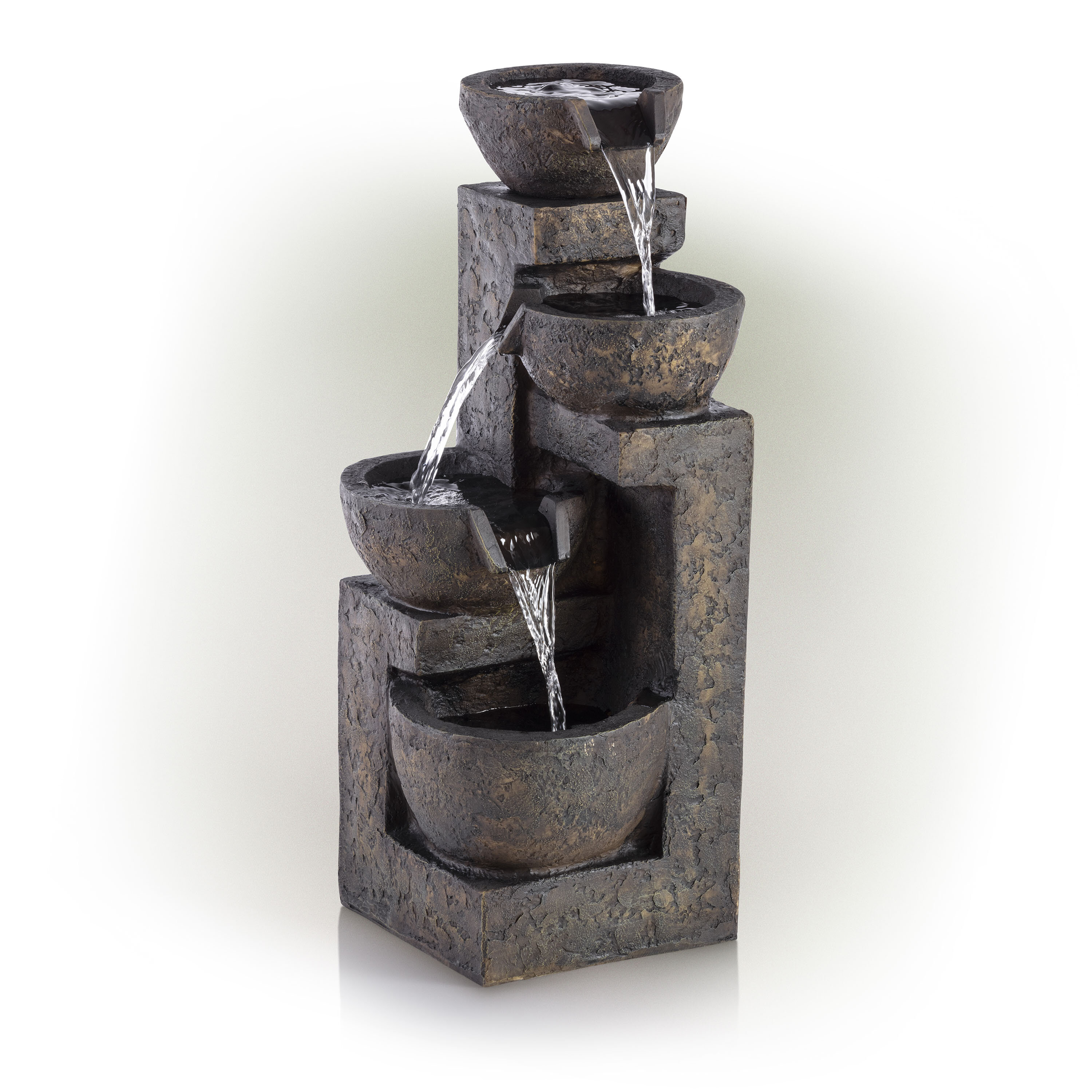 World Menagerie Klahn Weather Resistant Floor Fountain & Reviews 