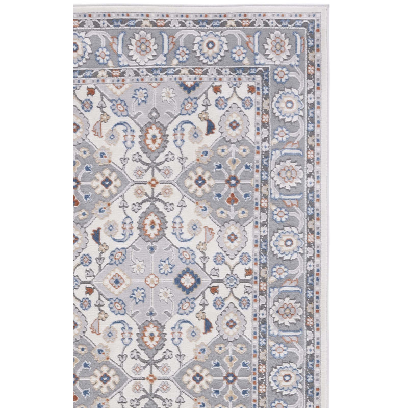 Burnettsville Eternal Performance Oriental Rug, Square 6'7"