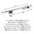 Esquire Polished Nickel/Golden Champagne 18 inch (457mm) Towel Bar-115316221-66149419