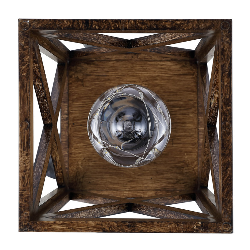 Savanah Wood Table Lamp, Natural Wood