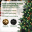 Slim Christmas Tree PVC and Solid Pine wood-306120855-306120858