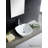 Modern Ceramic Square Vessel Bathroom Sink