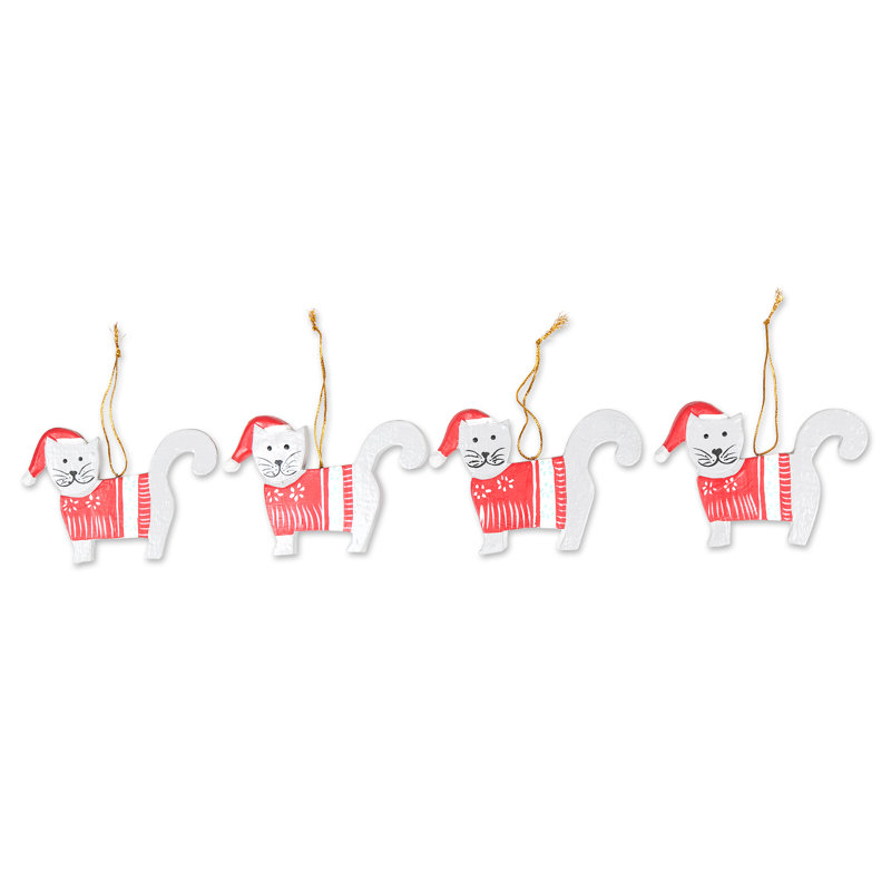 3.9'' Animals Lighted Hanging Figurine Ornament