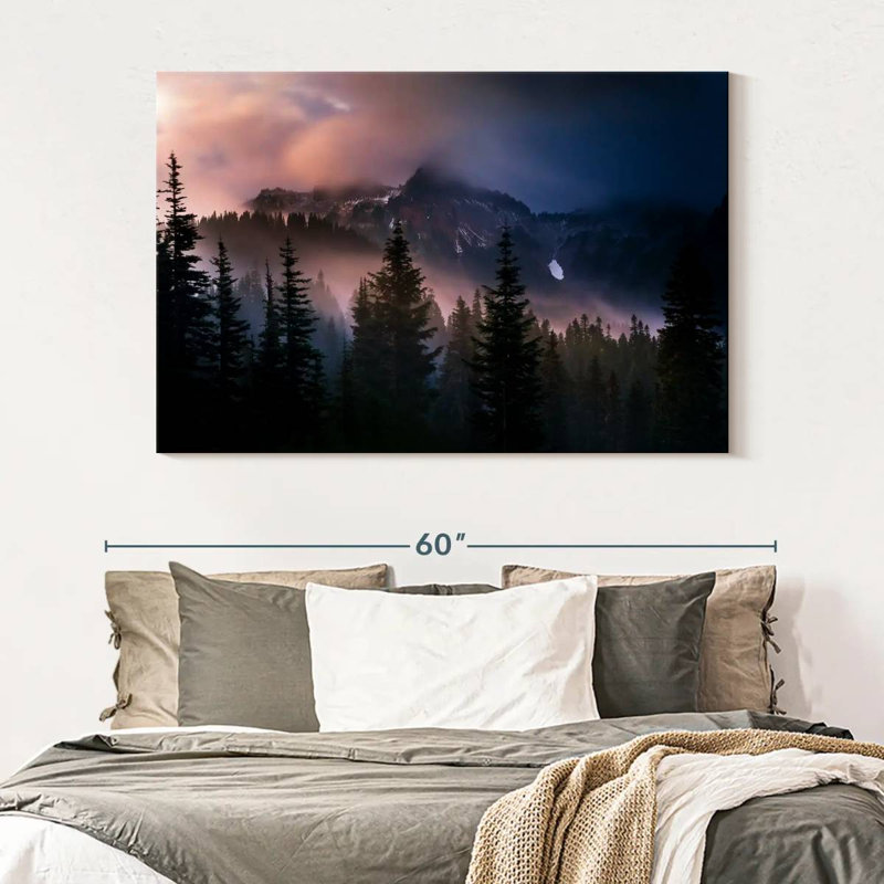 Alvord Mt. Rainier Storm Mist, 34" H x 51" W