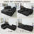 106" Sleeper Sofa,  2 In 1 Pull Out Couch Bed  ,Convertible Sofa Bed-  L-Shaped Sectional Couch For Living Room-952529369