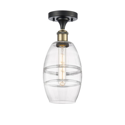 Plafonnier semi-encastré 1 lumière Ballston - Abiagael