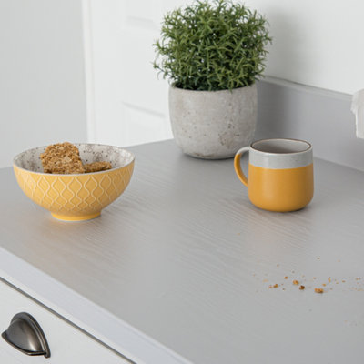 McCook 67.5cm x 2m Woodgrain Self-adhesive Vinyl Wrap for Doors and Worktops