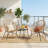 3 Piece All-Weather Patio Furniture Set with Coffee Table-325853681