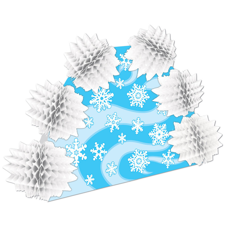 Pièce maîtresse en flocon de neige