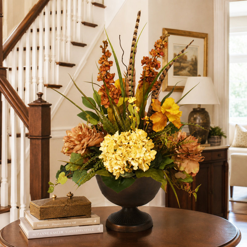 24 " Faux Silk Mixed Floral Arrangement
