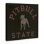 Art mural rétro par Pitbull State par Spirit Animals / Life Is High