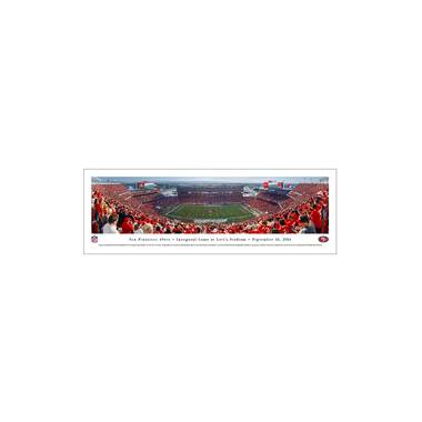 San Francisco 49ers Inaugural Game at Levi's Stadium Panoramic Art Print -  Panorama Wall Decor - NFL - Blakeway Panoramas