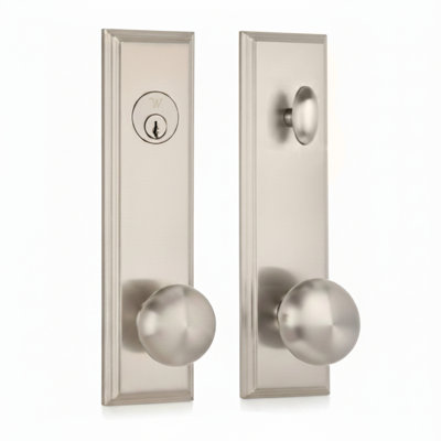 Atteberry Knobs With Deadbolt Reversible Entry Set